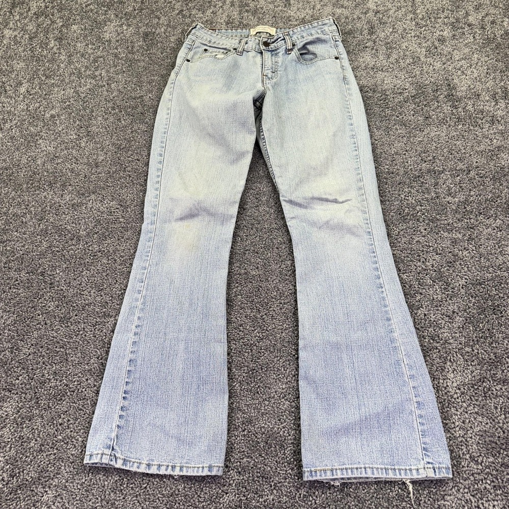 Signature Levi Strauss Jeans Womens 4 Low Rise Bootcut Light Wash Denim